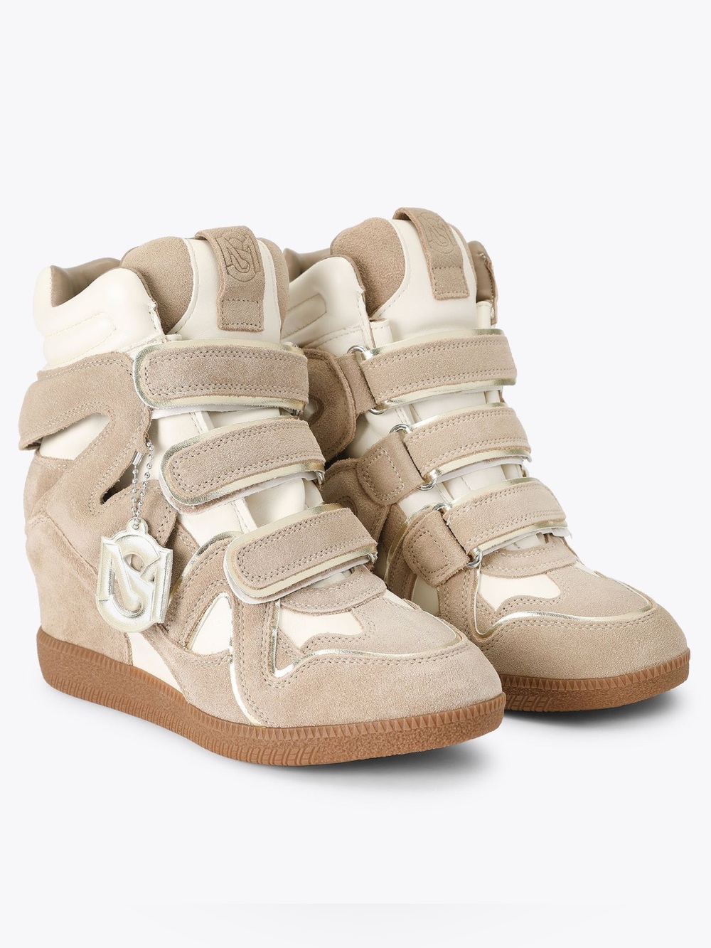 STEVE MADDEN || Mavis Suede Wedge Sneakers. Sz. 7.5M